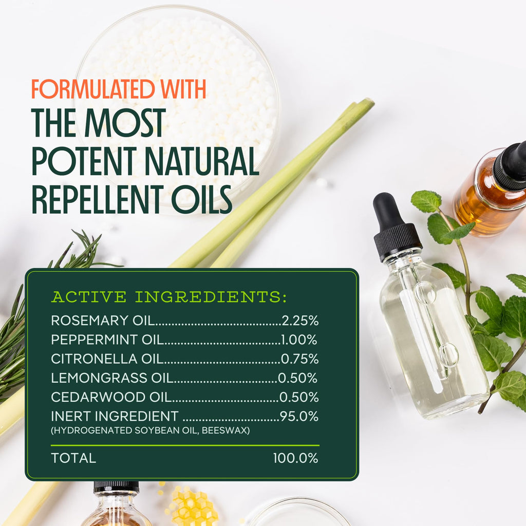 Mosquito Repellent Candle Refills 9 oz Pack of 2 E39818