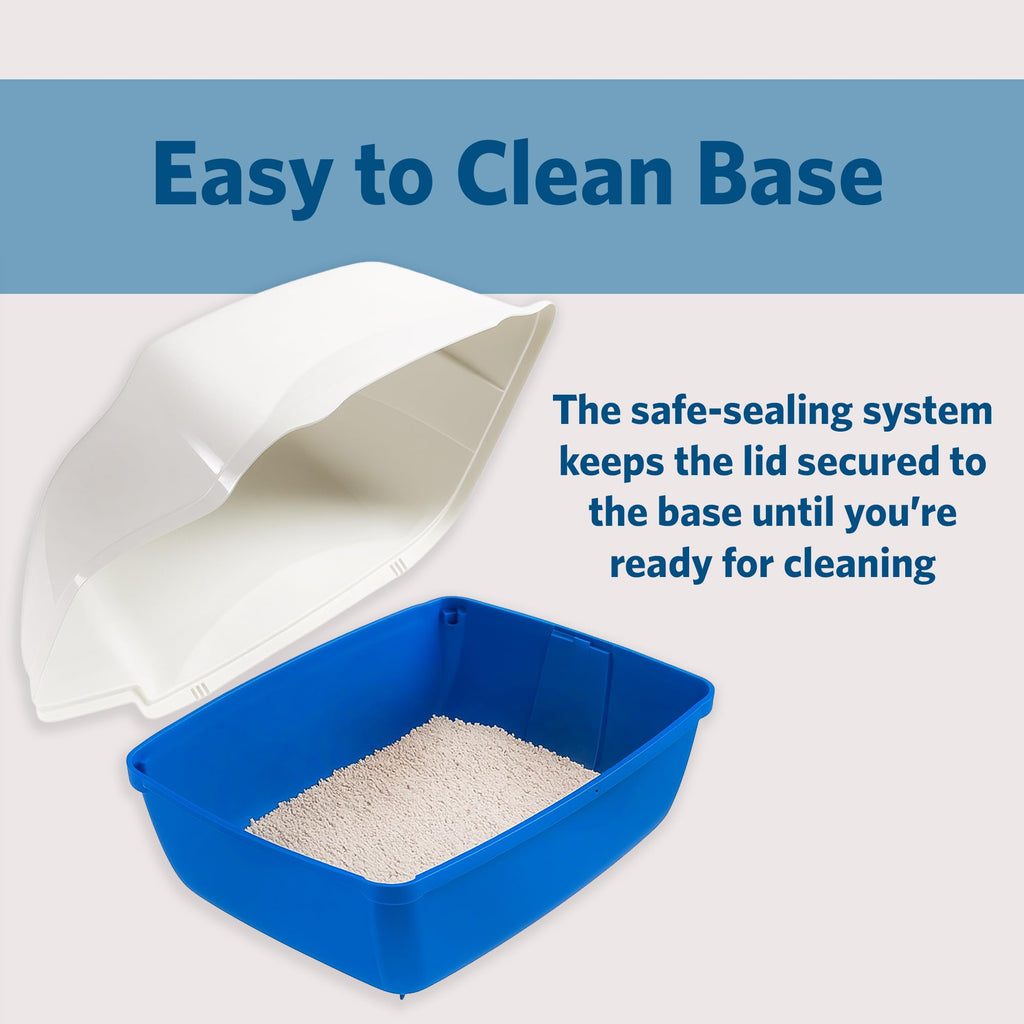 Waterproof Cat Litter Box with Tunnel Entry B1692