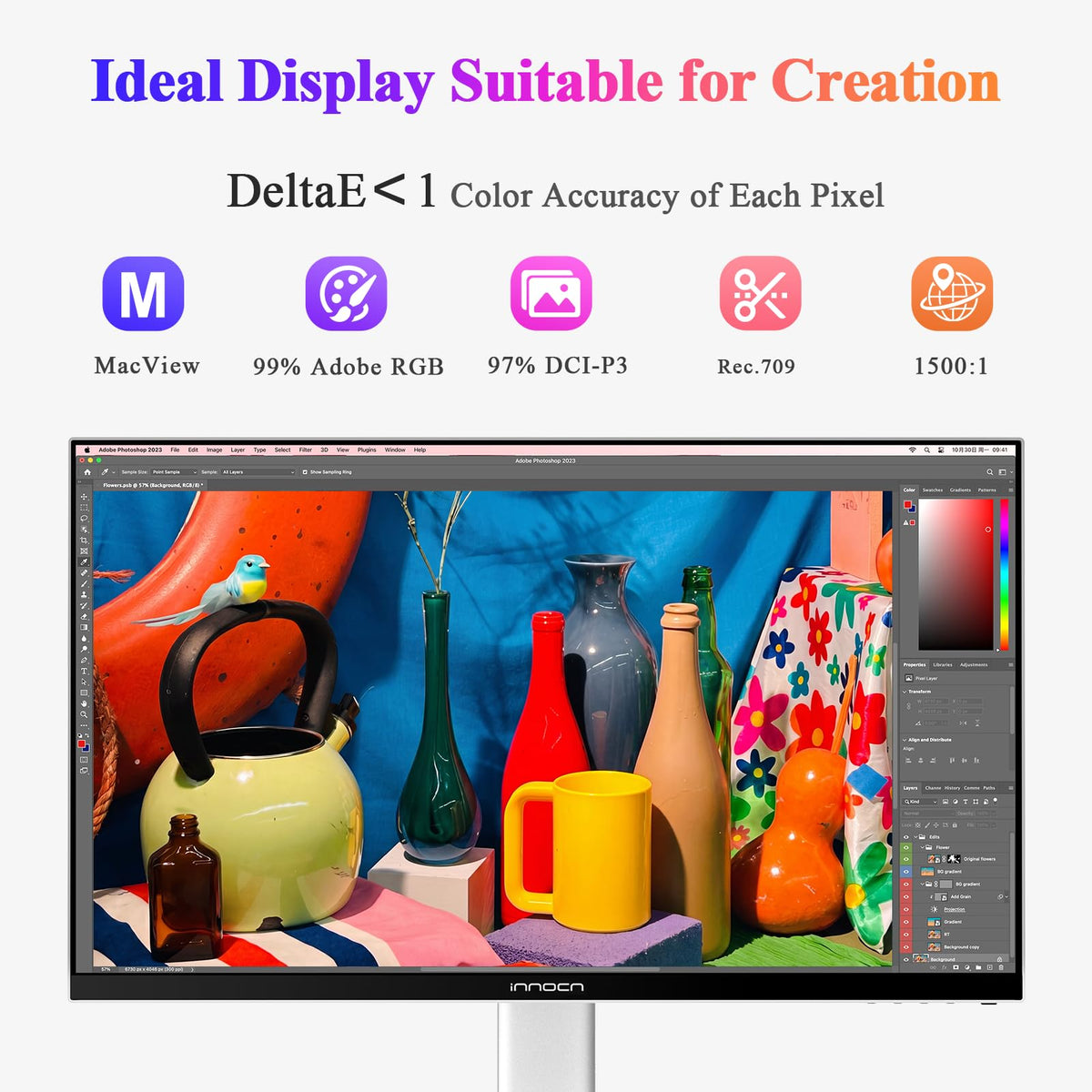 32" 4K 120Hz HDR400 USB-C Monitor O7049