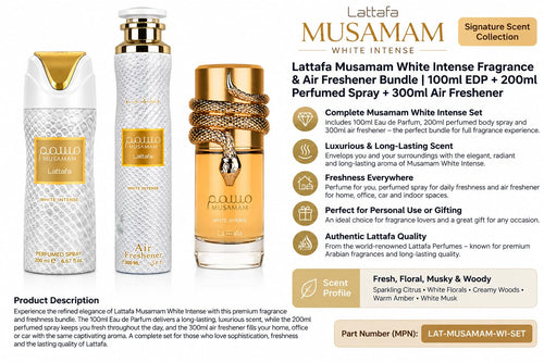 100ml Eau de Parfum + 200ml Perfumed Spray + 300ml Air Freshener Z38002