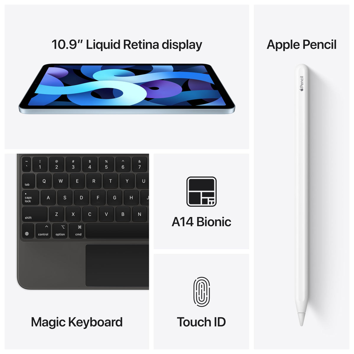 10.9-inch Wi-Fi 64GB Silver iPad P63660