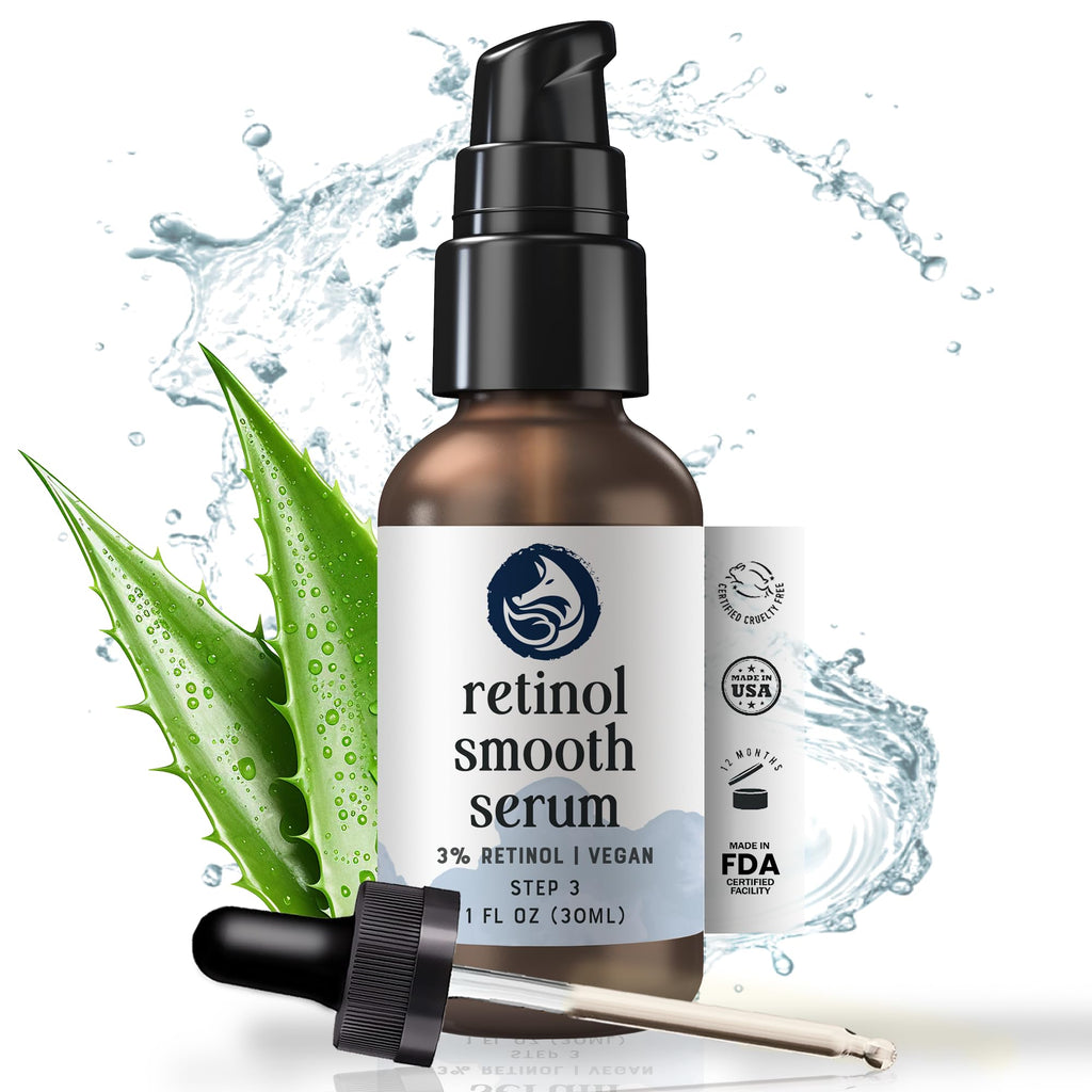 3% Retinol Anti Aging Night Serum with Hyaluronic Acid & Jojoba Oil 1oz N482980