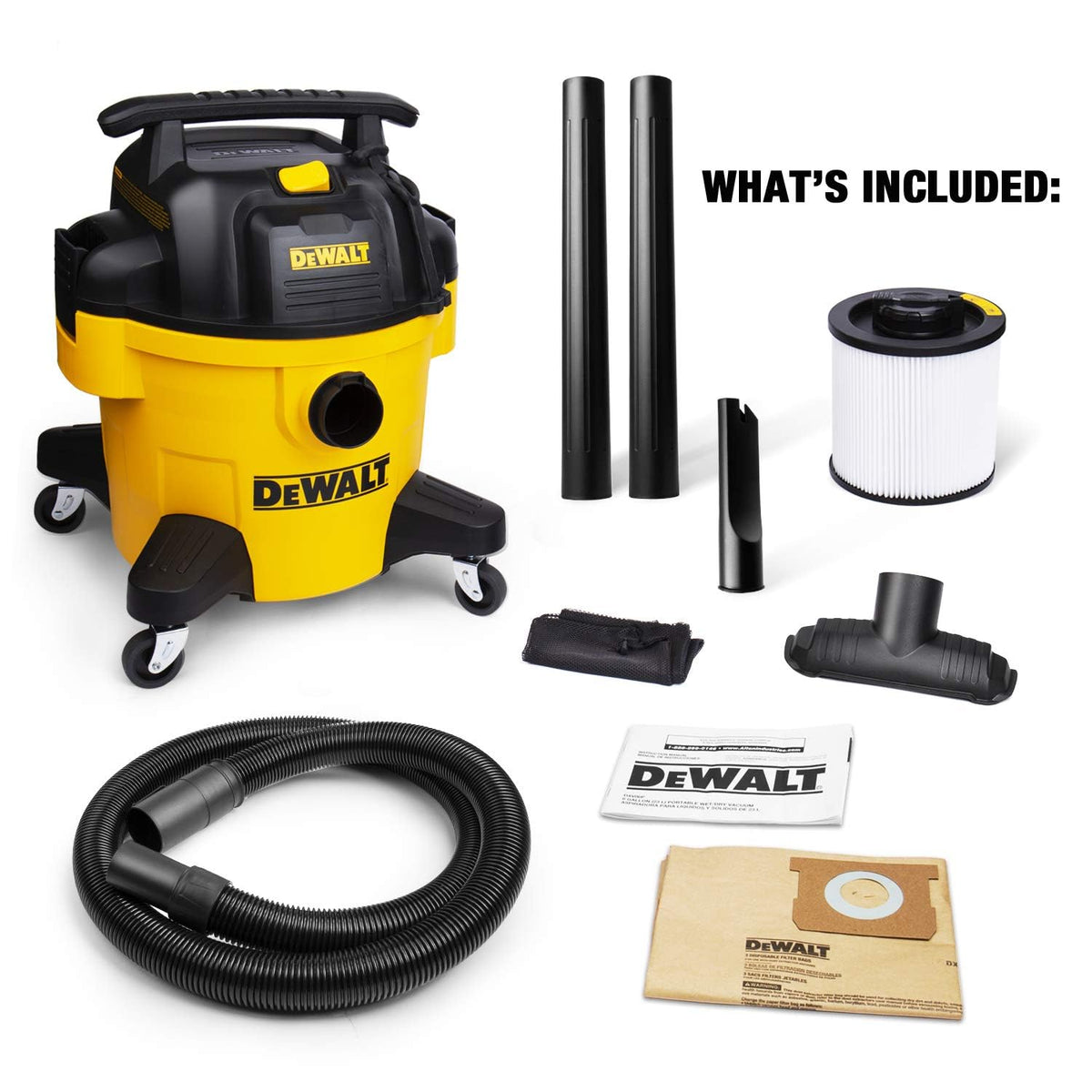 6 Gal Wet/Dry Shop Vacuum with Blower P808