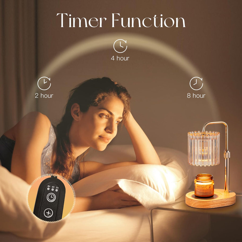 Candle Warmer Lamp with Timer Y99854
