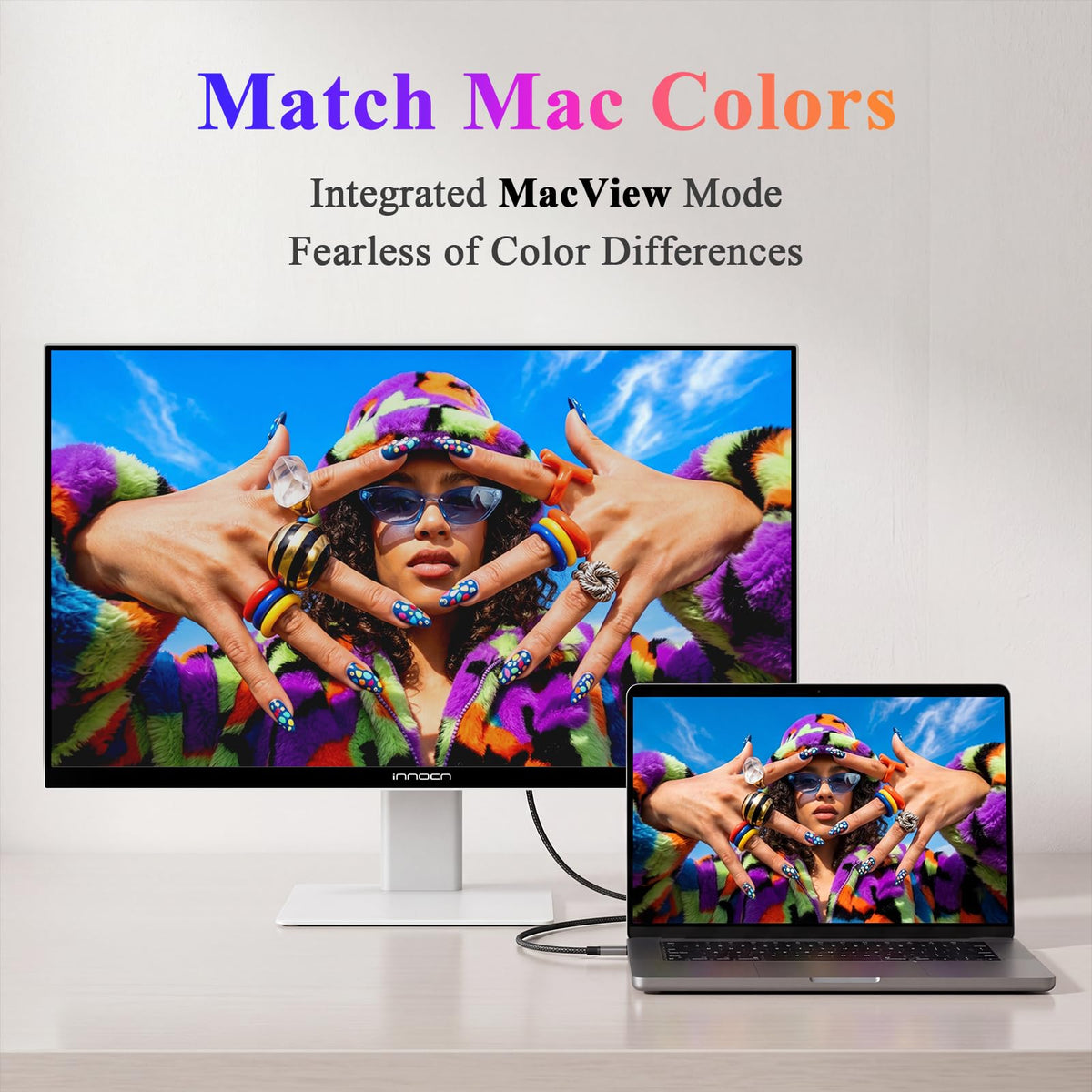 32" 4K 120Hz HDR400 USB-C Monitor O7049