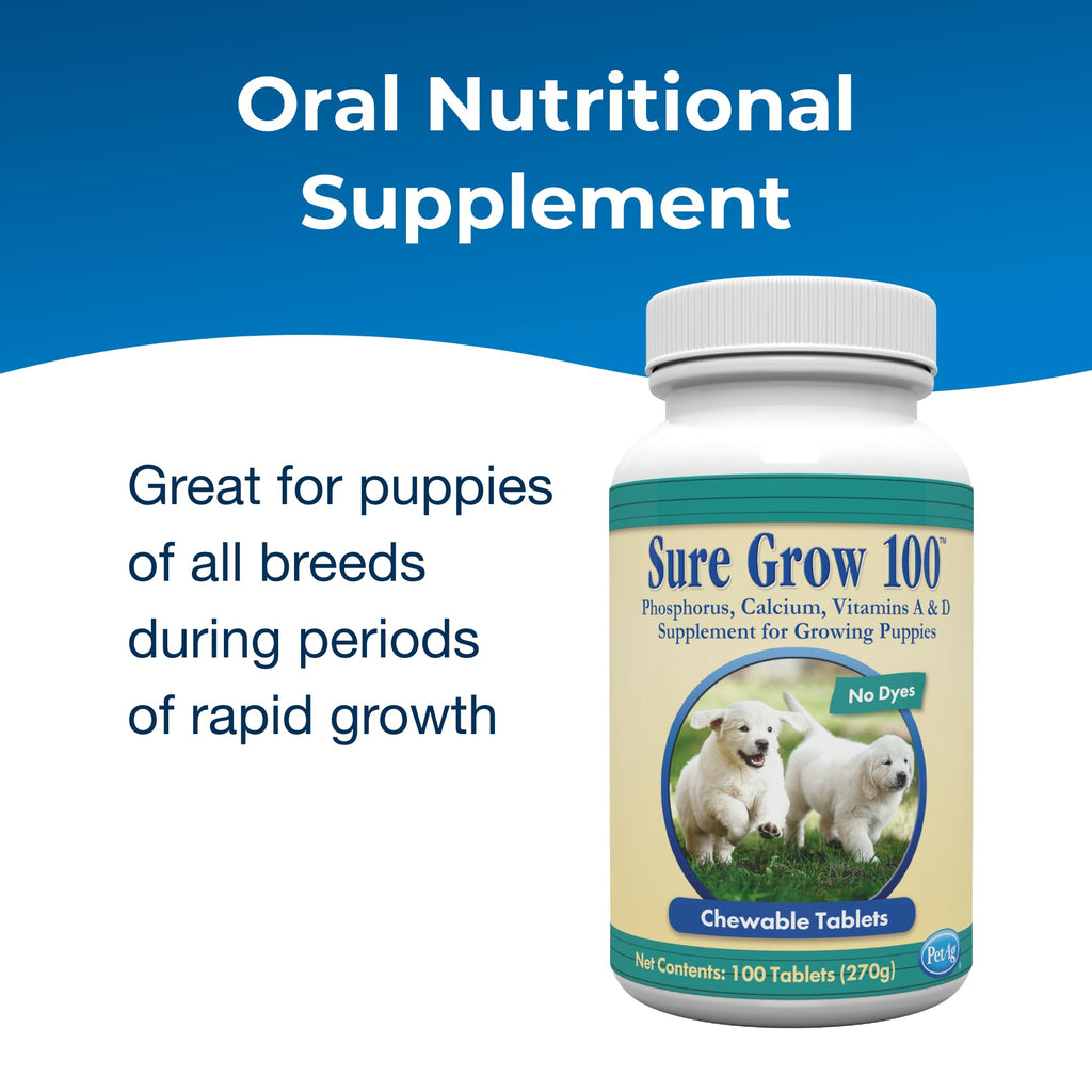 100 Chewable Tablets with Calcium, Phosphorus, and Vitamins A & D Q809
