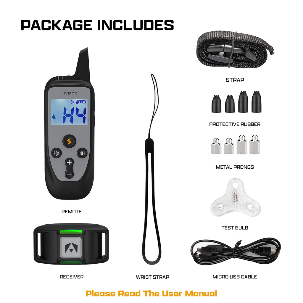 Dog Training Collar with Remote T17063