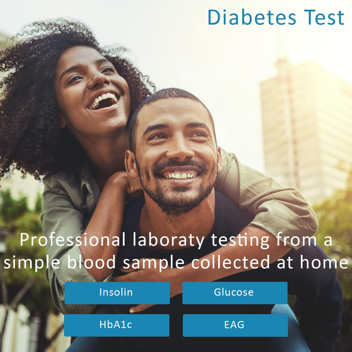 Diabetes Test – Blood Sugar Health – Insulin, Glucose, HbA1c, and EAG O70358
