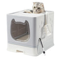 Covered Litter Box with Lid and Scooper X30637