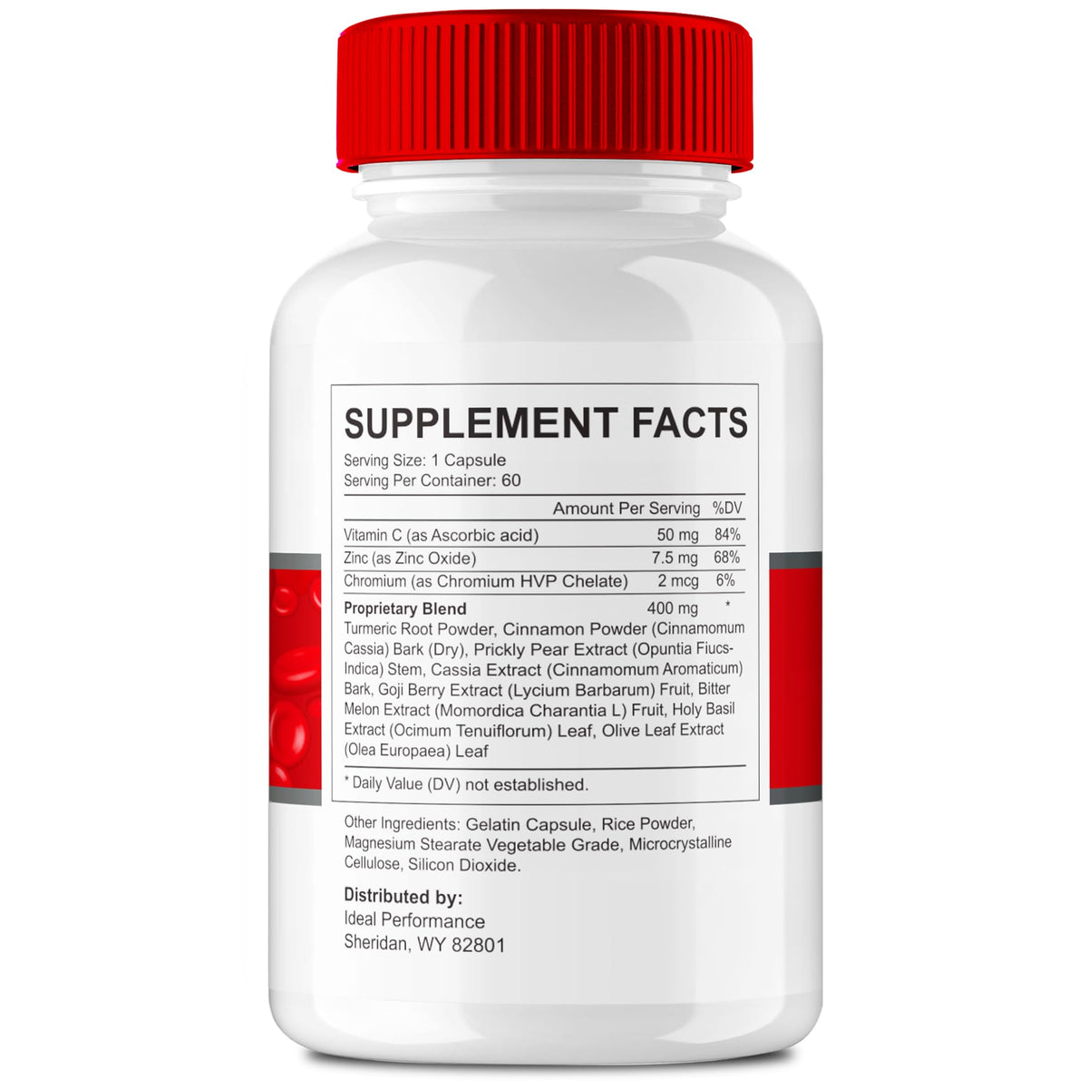 5 Pack Supplement Capsules Y4371