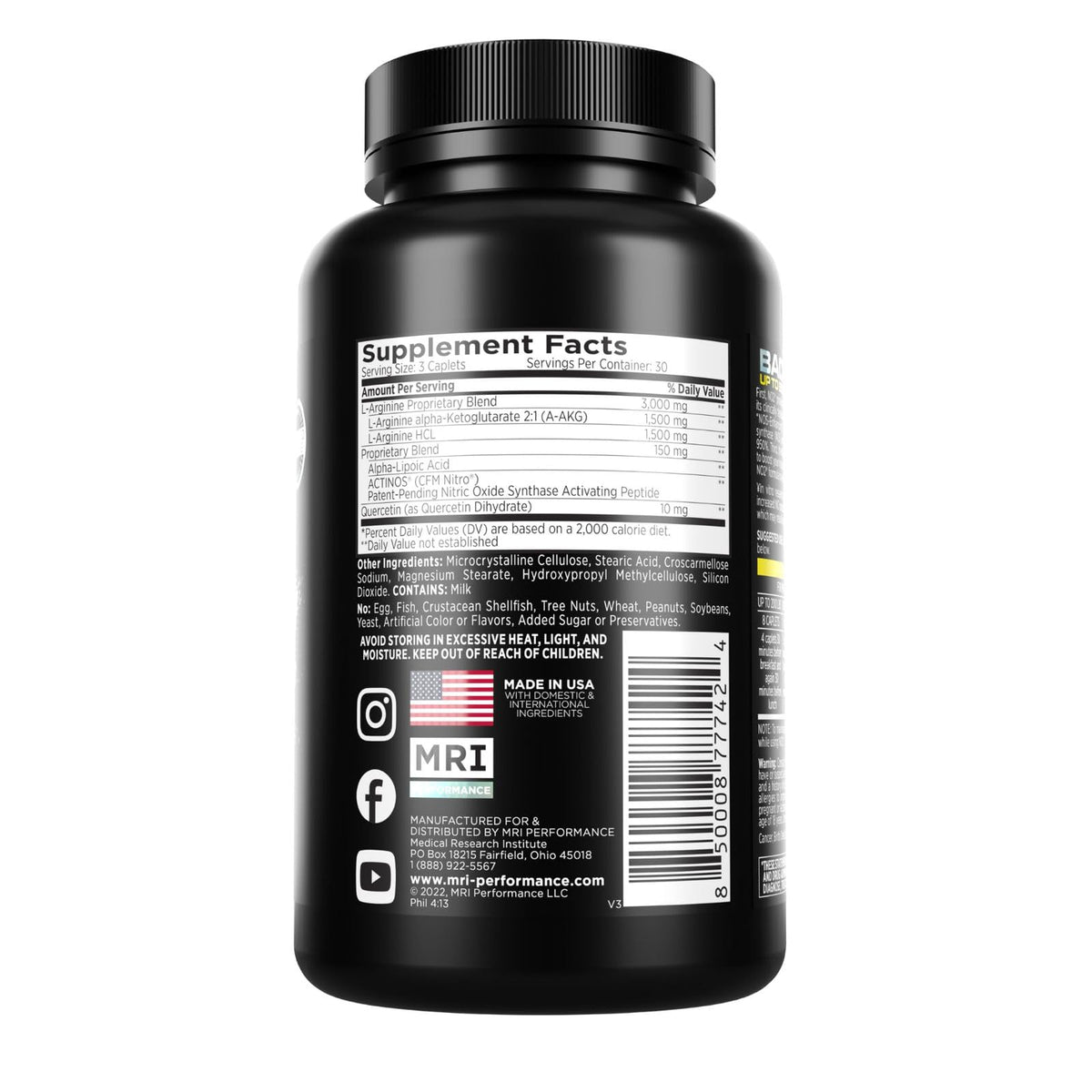 L-Arginine & AAKG 90 Caplets 2 Pack L52053
