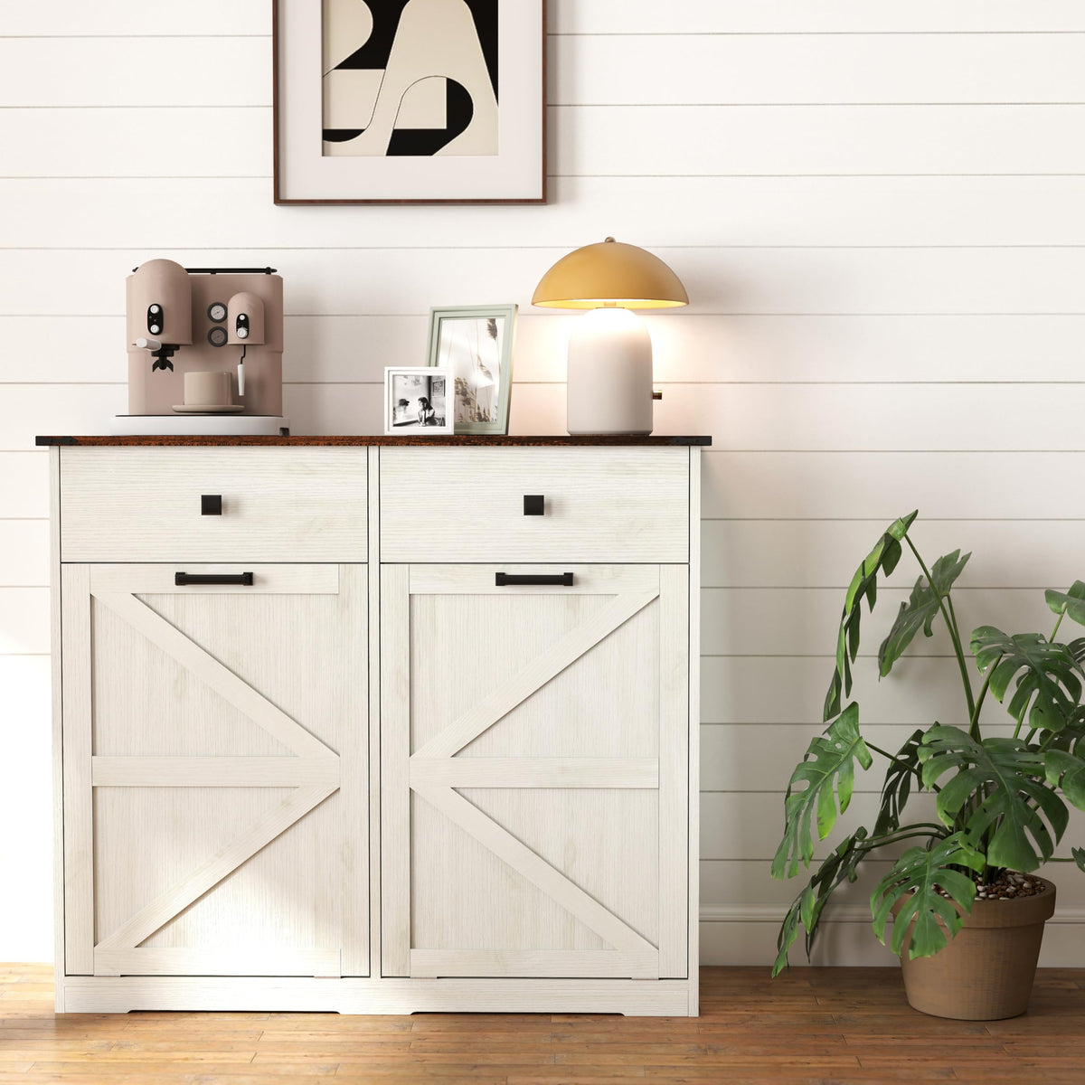 20 Gallon Tilt Out Trash Can Cabinet F52867