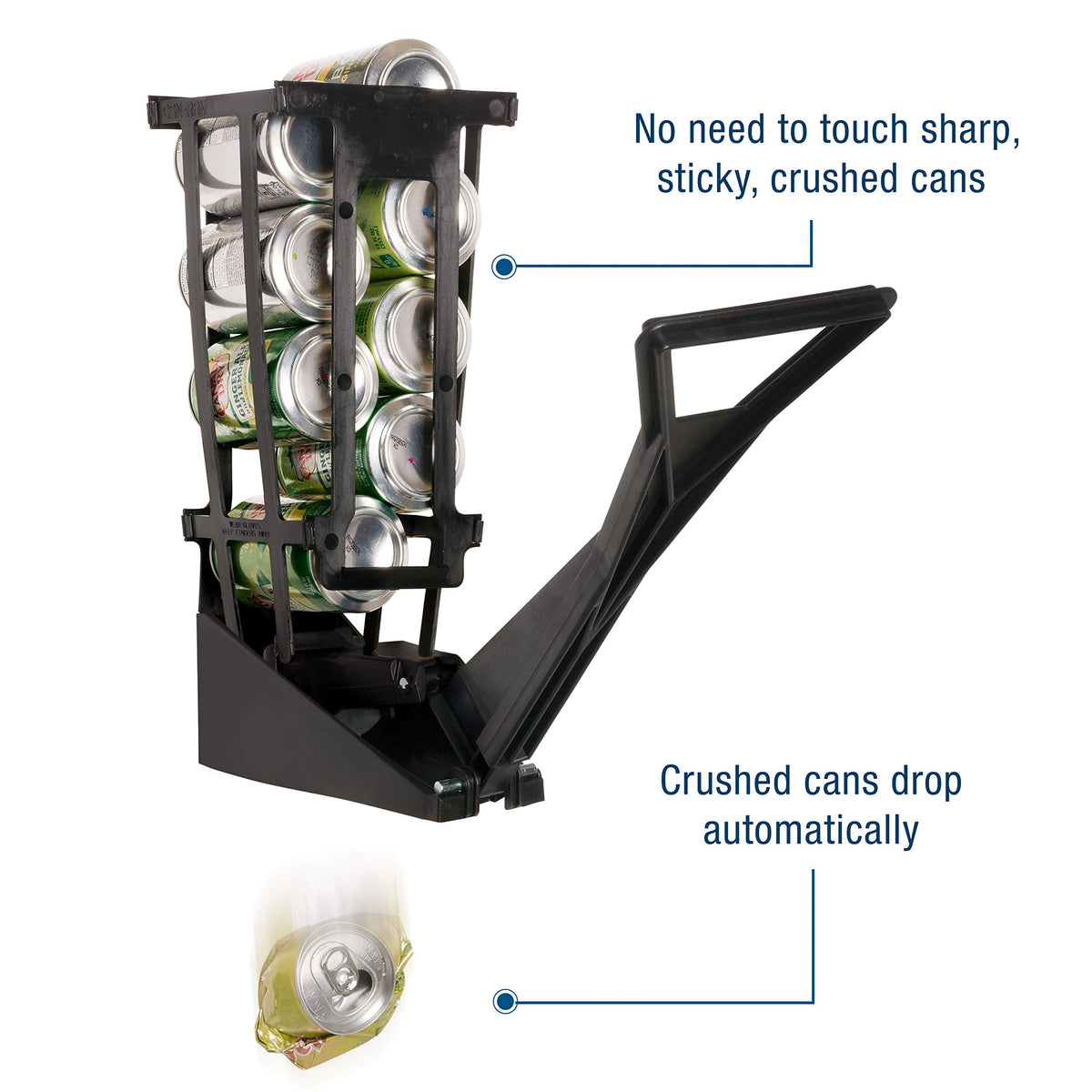 Wall Mounted 12oz Can Crusher K768