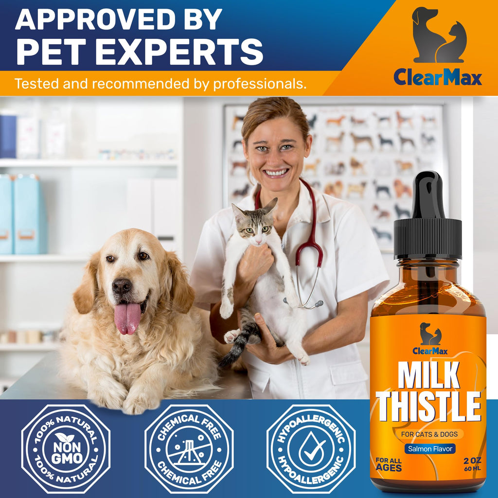 Milk Thistle for Dogs & Cats, 2 Oz J7272