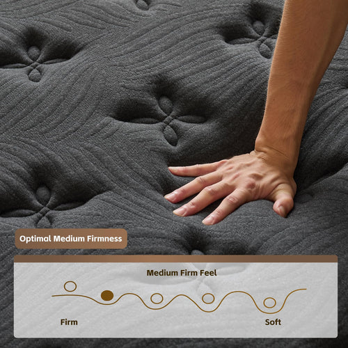 12 Inch Full Size Hybrid Mattress U4142
