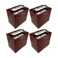 6V 225Ah Deep-Cycle Flooded Battery Pack of 4 V6623