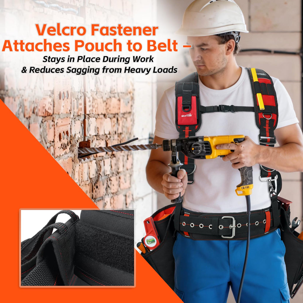 Tool Belt with Suspenders and Tool Pouch S339818