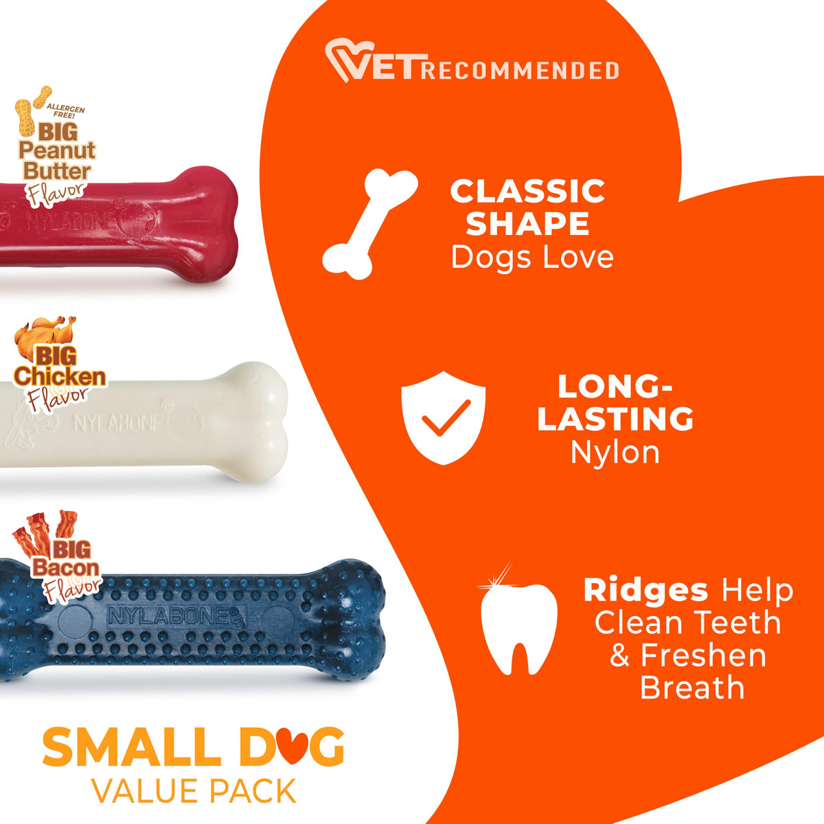 Dog Chew Toys Small 3 Count K3020