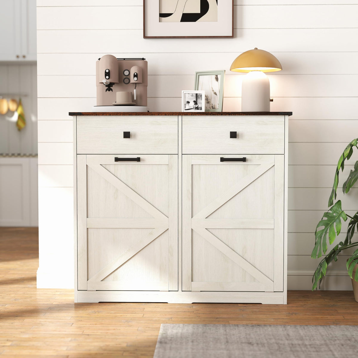 20 Gallon Tilt Out Trash Can Cabinet F52867