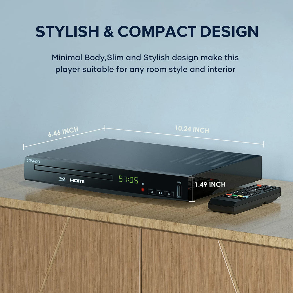 Full HD DVD Player HDMI with Dolby Digital TrueHD/DTS Y9057