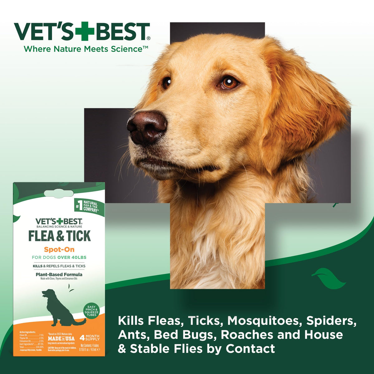 Flea & Tick Drops for Large Dogs G698