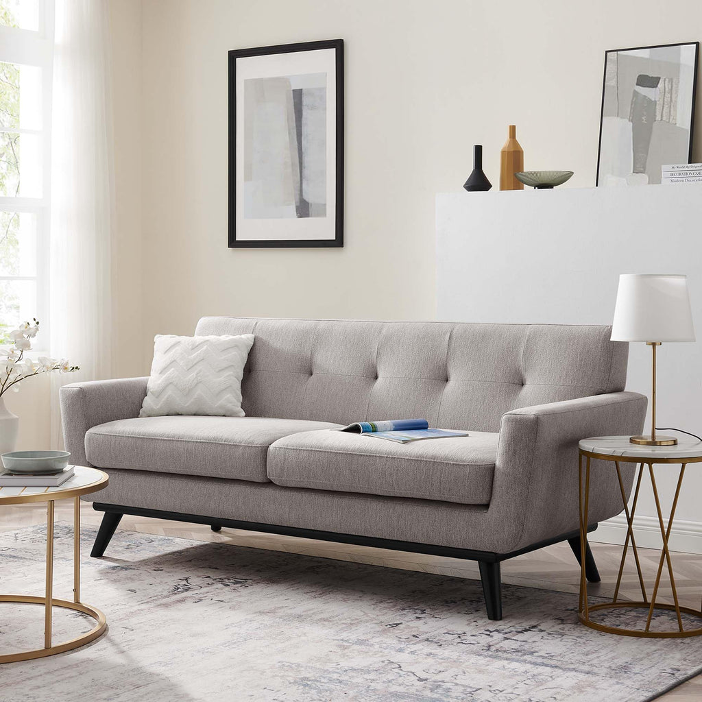 78 Inch Light Upholstered Loveseat M530