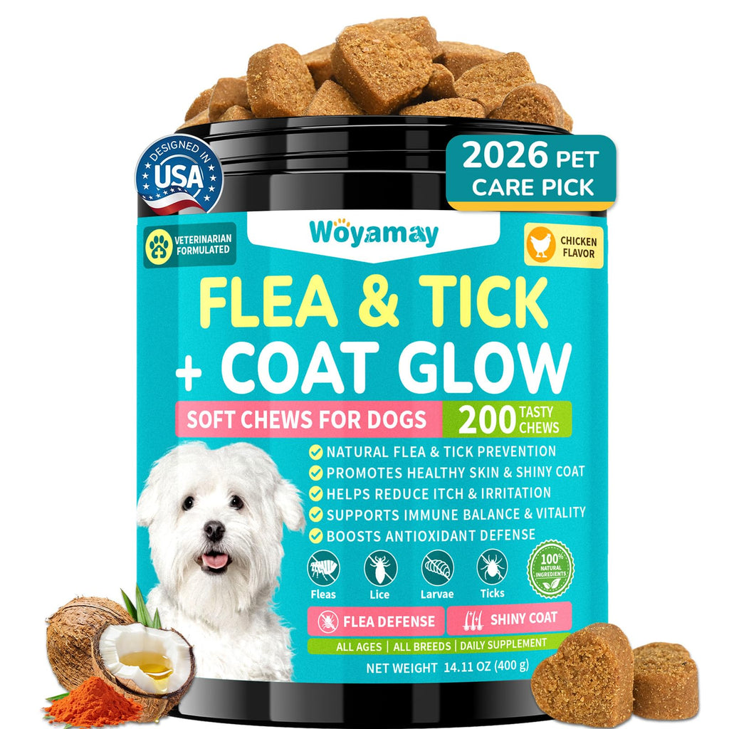Soft Chews Chicken Flavor Flea and Tick Prevention for Dogs R920