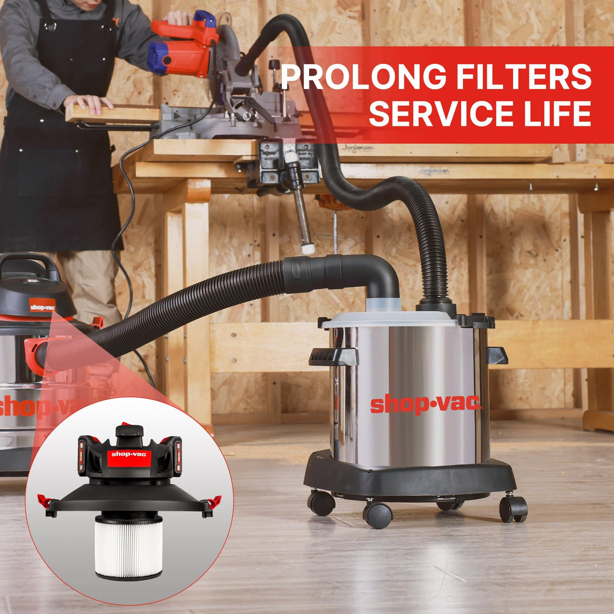 5 Gallon Stainless Steel Dust Collector Z152