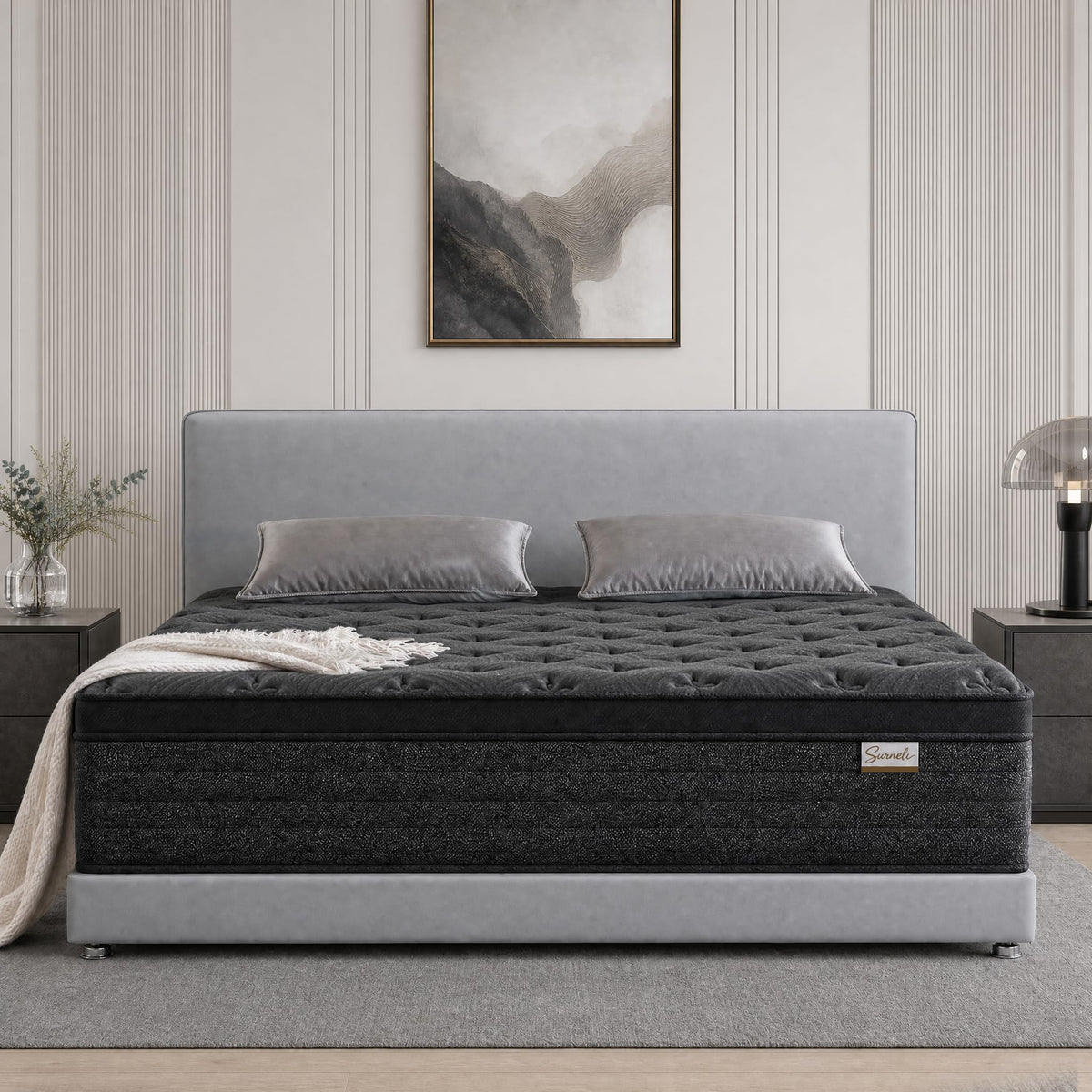 12 Inch Full Size Hybrid Mattress U4142