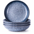 8-Inch Ceramic Pasta Bowls, Set of 4, Blue Glaze V155655