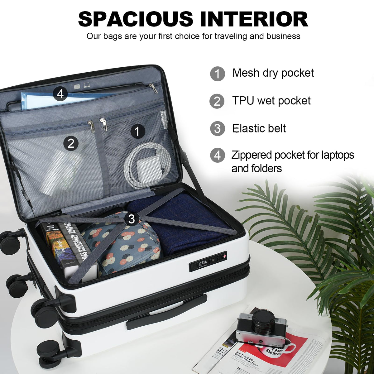 20 Inch Carry On Luggage M7601