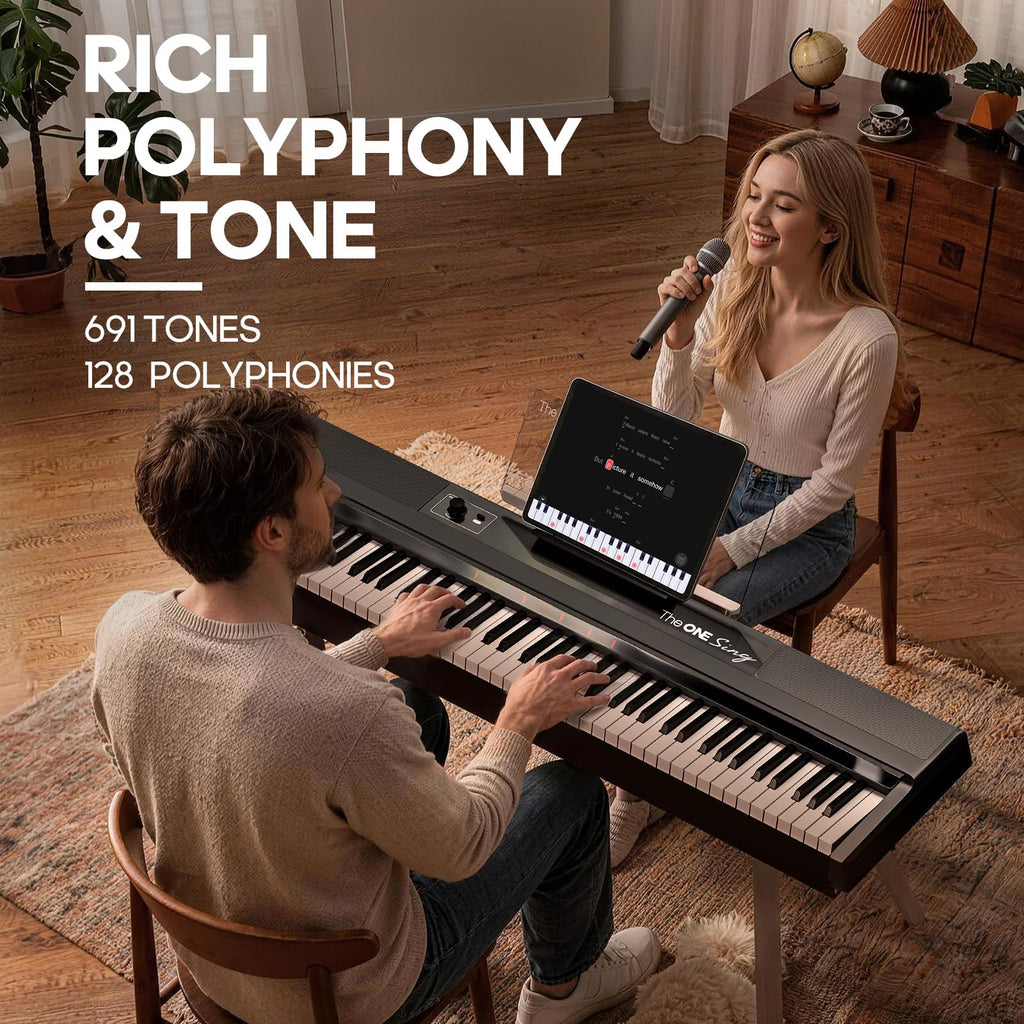 88-Key Weighted Hammer Action Digital Piano Keyboard P52666
