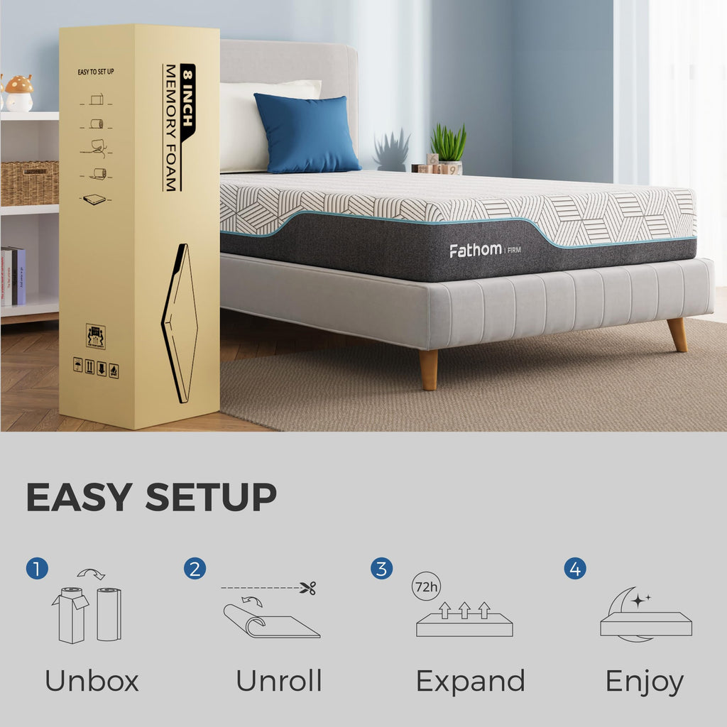 Twin 6 Inch Memory Foam Mattress G21817