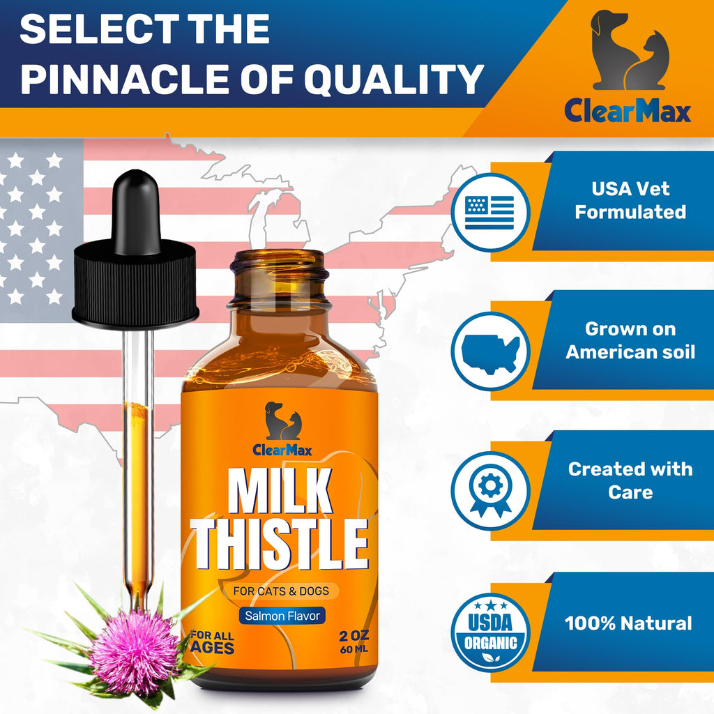 Milk Thistle for Dogs & Cats, 2 Oz J7272