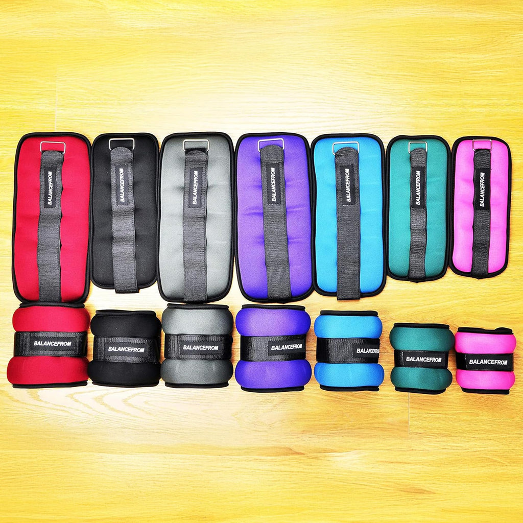Adjustable Ankle Wrist Arm Leg Weights O8329