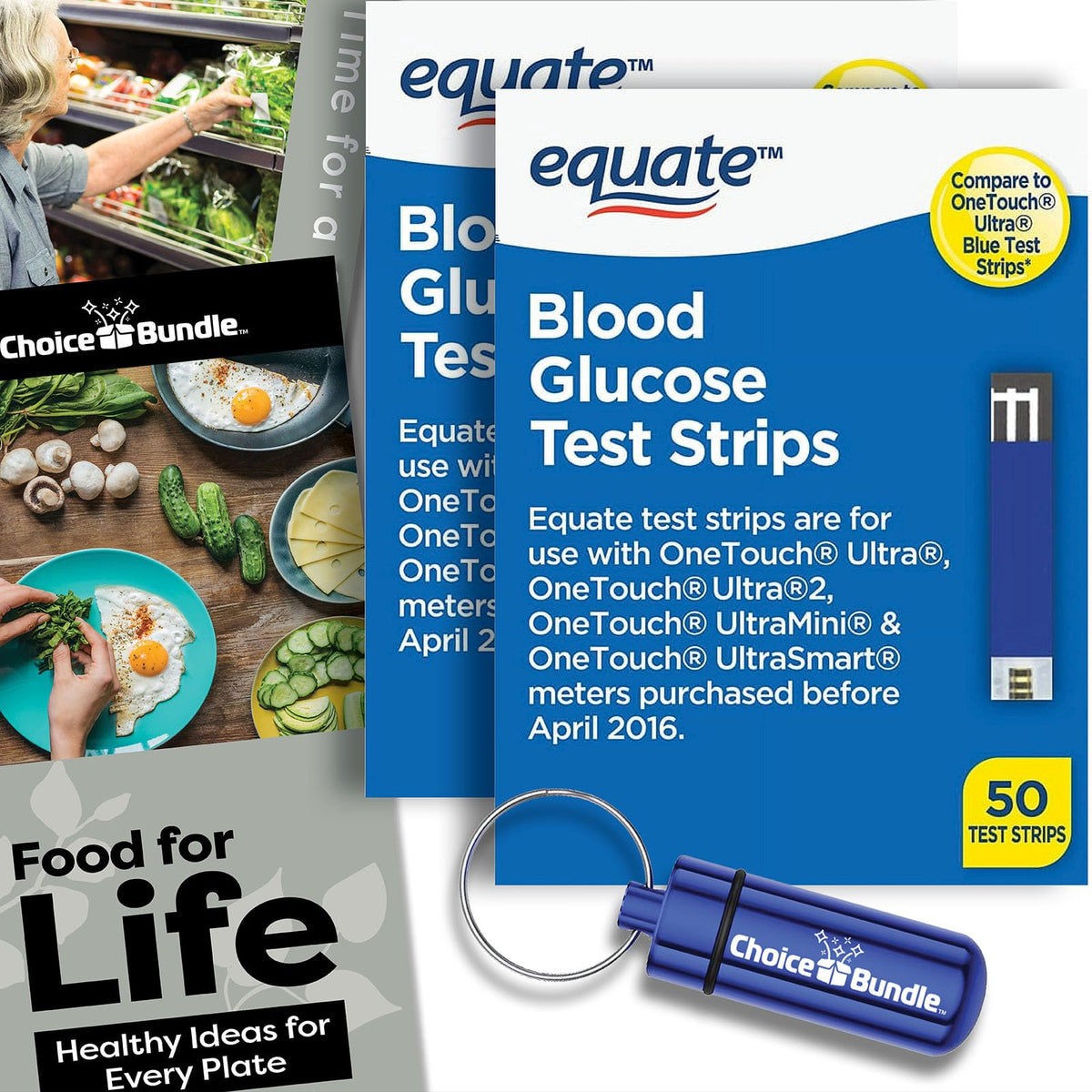 Blood Glucose Test Strips 100 Total M832