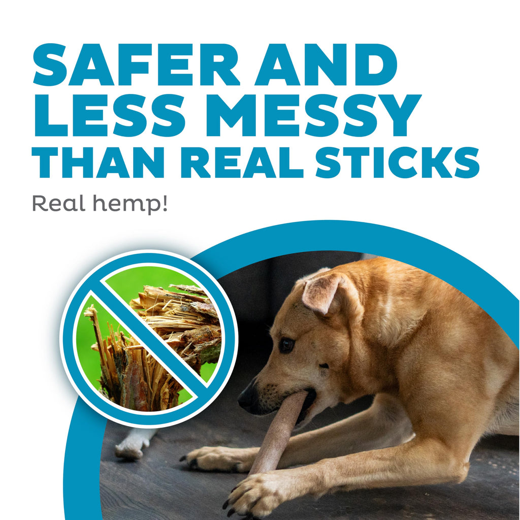 Dogwood Calming Stick Dog Chew Toy, Medium, 7.5", 2-Pack W819107