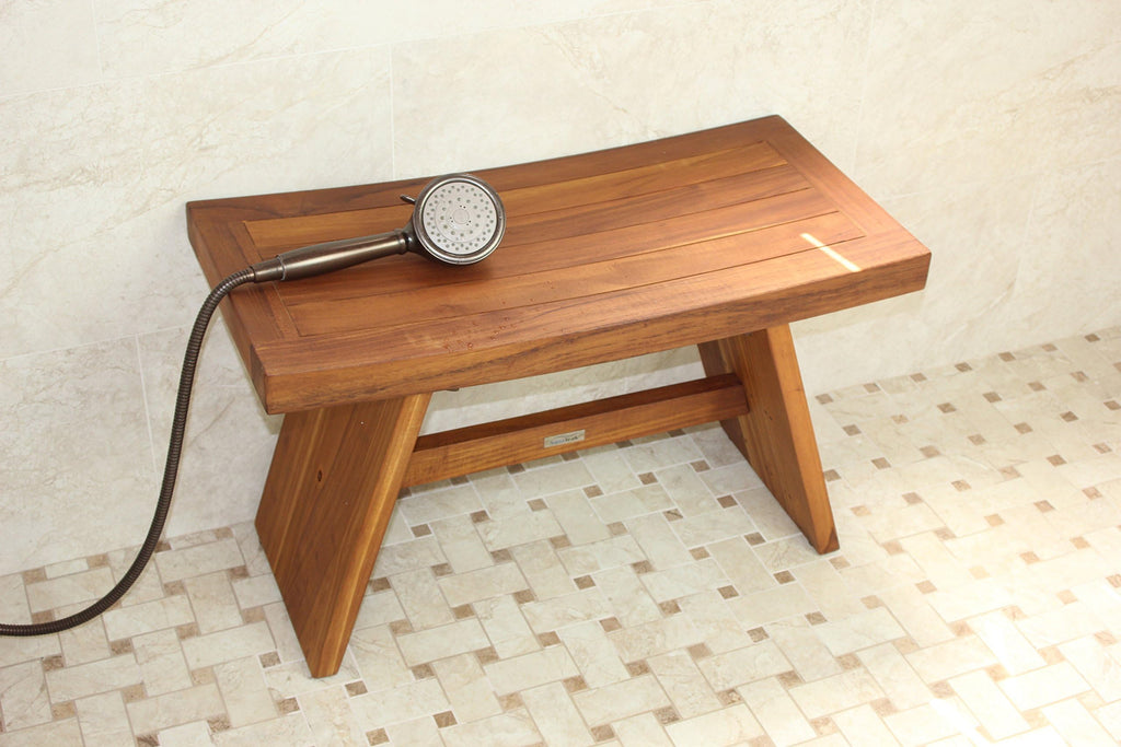 30" Teak Shower Bench S4454