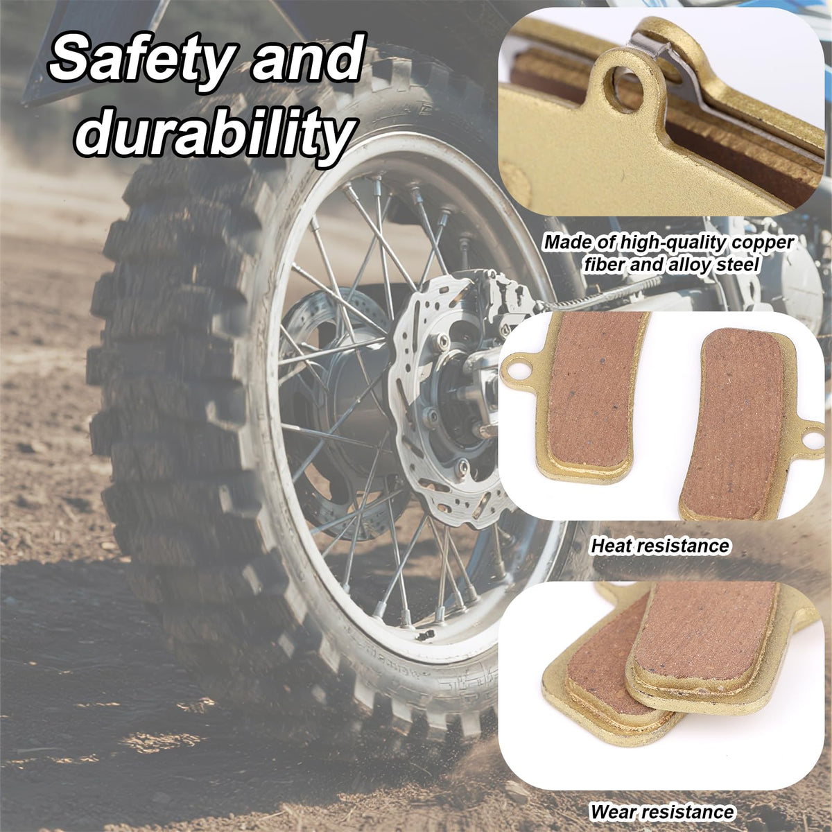 Disc Ebike Brake Pads D13612