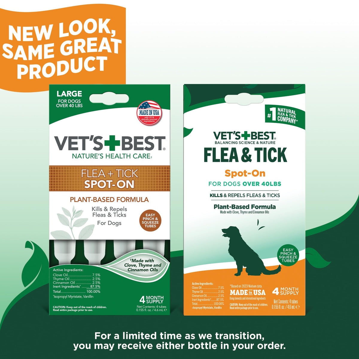 Flea & Tick Drops for Large Dogs G698