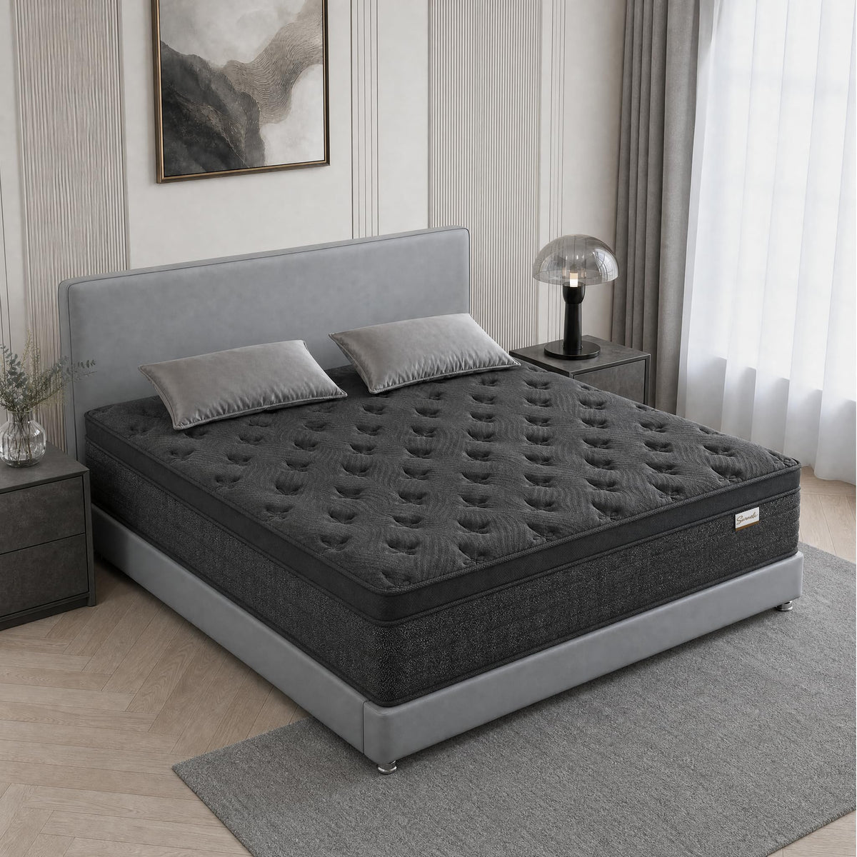 12 Inch Full Size Hybrid Mattress U4142