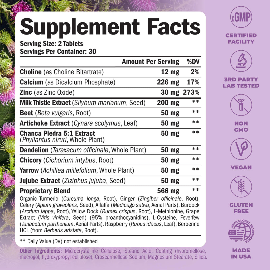Milk Thistle Turmeric Supplement Y98249